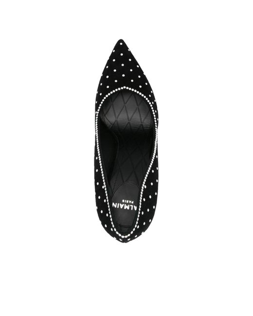 Balmain Black Pointed High Heels