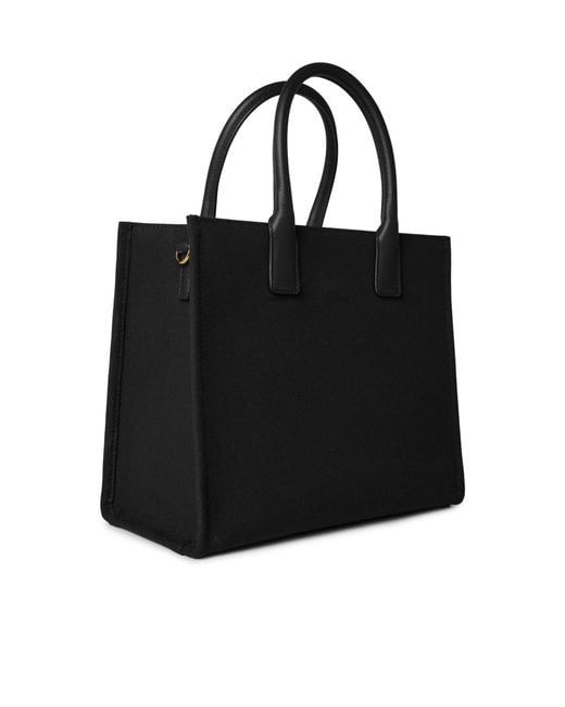 Versace Black Solid Color Handbag