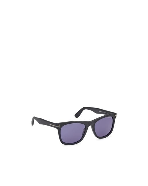 Tom Ford Blue Logo Sunglasses for men