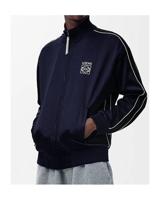 Loewe Blue Tracksuit Jacket for men