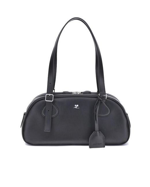 Courreges Black Courrèges Friday Medium Bag