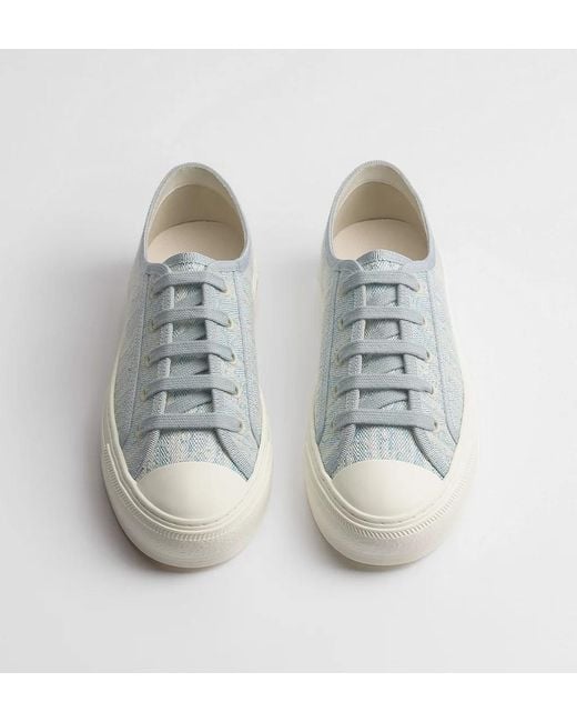 Dior Gray Lace-Up Sneakers