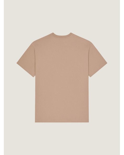 Givenchy Natural Logo Patch Crewneck T-Shirt for men