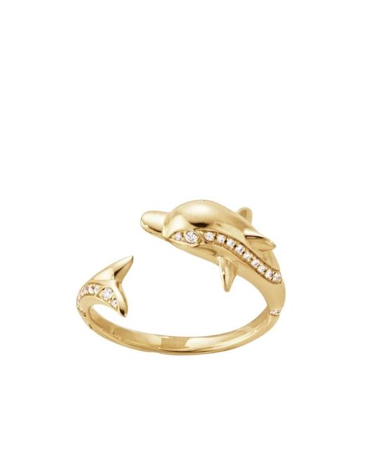Sophie Bille Brahe Metallic Dauphin Taylor Ring