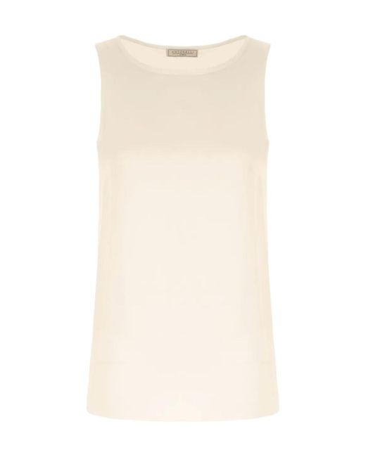Antonelli Natural Ribbed Elastic Vest