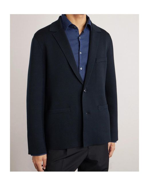 Tom Ford Blue Single-Breasted Blazer for men