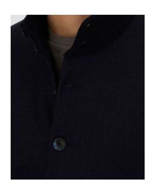 Herno Blue Resort Knit Cardigan for men