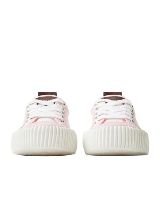 Versace Natural Goliath Canvas Sneakers
