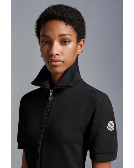 Moncler Black Polo Dress
