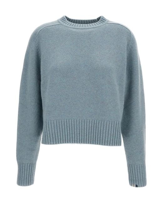 Extreme Cashmere Blue Crew-Neck Sweater