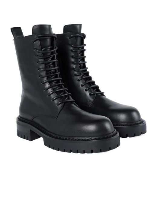 Ann Demeulemeester Black Skagi Ankle Boots for men