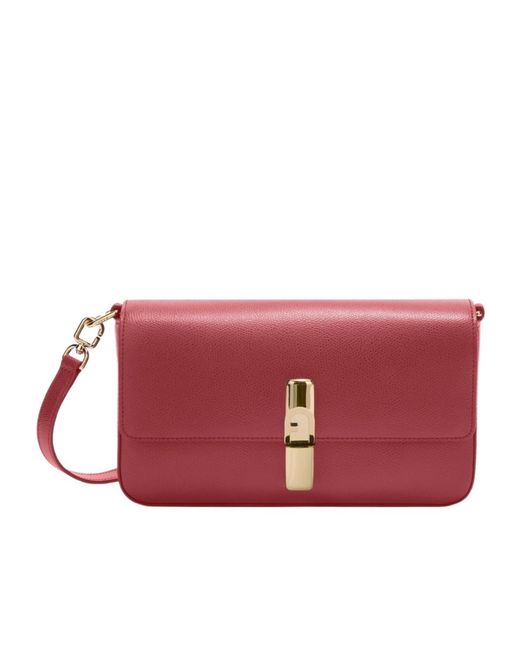 Furla Red Iride Small Crossbody Bag