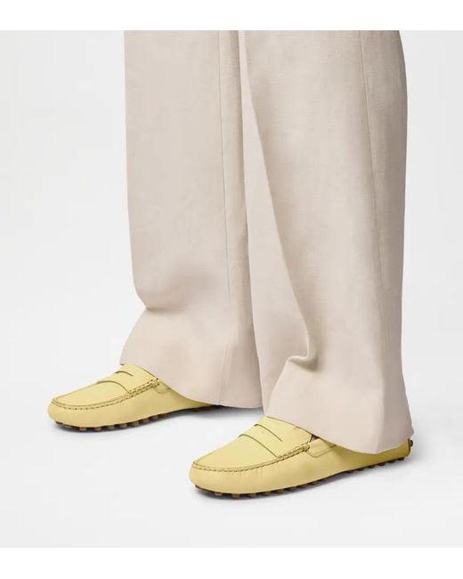 Tod's Natural Gommino Driving Shoes