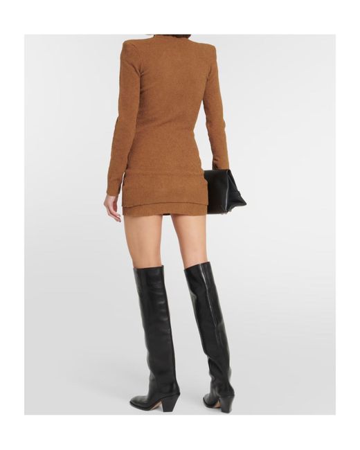 Wardrobe NYC Brown Button-Front Cardigan