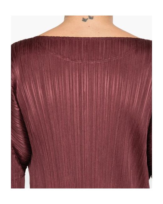 Pleats Please Issey Miyake Purple Pleats Please Issey Miyake Monthly Colors: January Dress