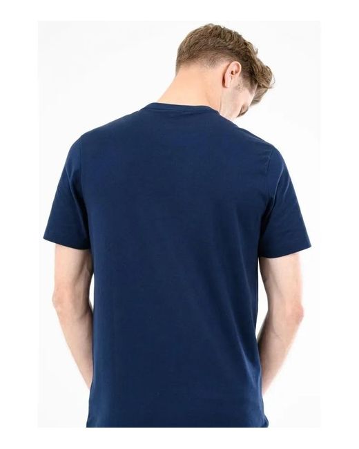 Paul & Shark Blue Logo T-Shirt for men