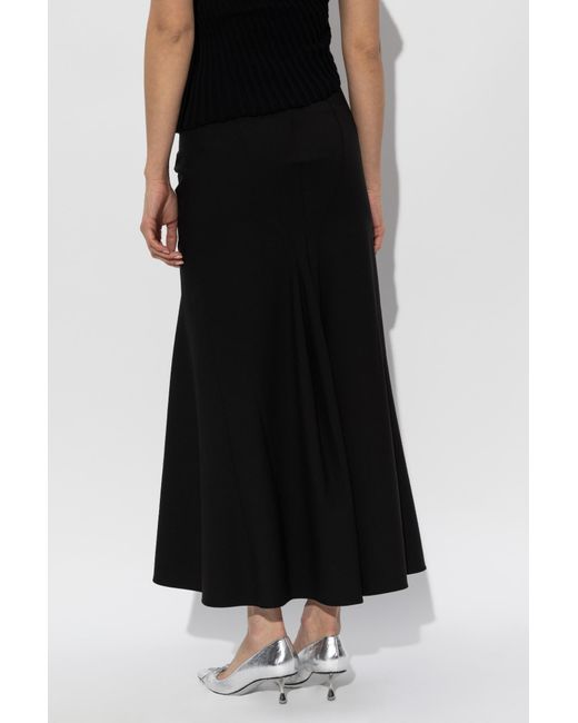 Cult Gaia Black Emilea Long Skirt
