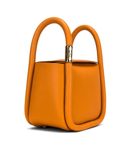 Boyy Orange Logo Shoulder Bag