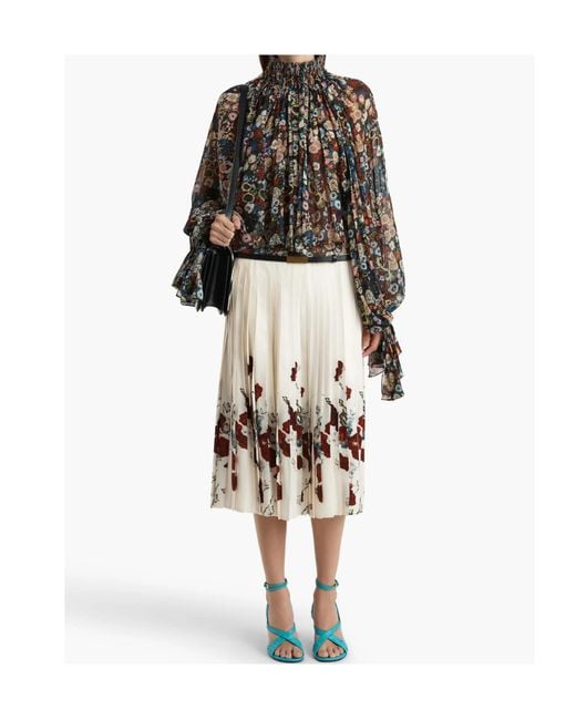 Khaite Natural Anya Skirt