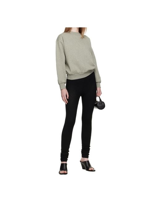 Fear Of God Black Waffle Knitted Leggings