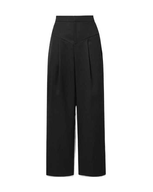 Isabel Marant Black Staya Smoking Pants