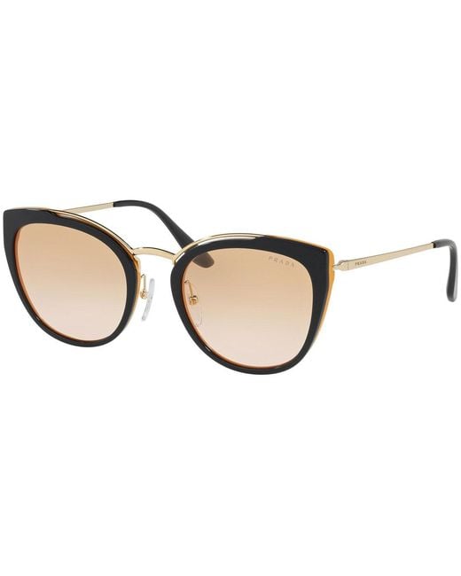 Prada Metallic Full-Frame Sunglasses