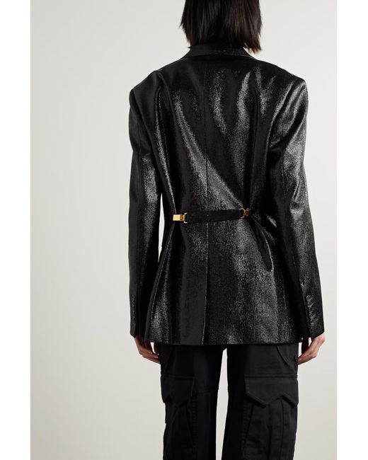 Tom Ford Black Single-Breasted Suit Jacket