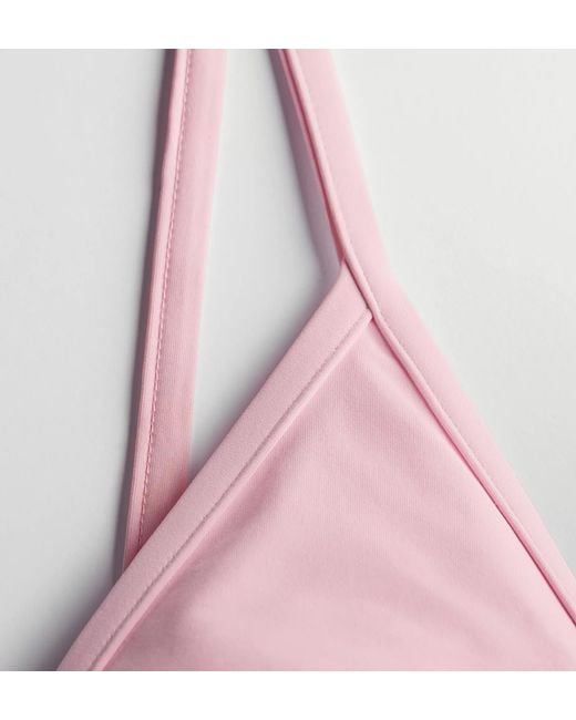 Dior Pink Iviera Bikini Top