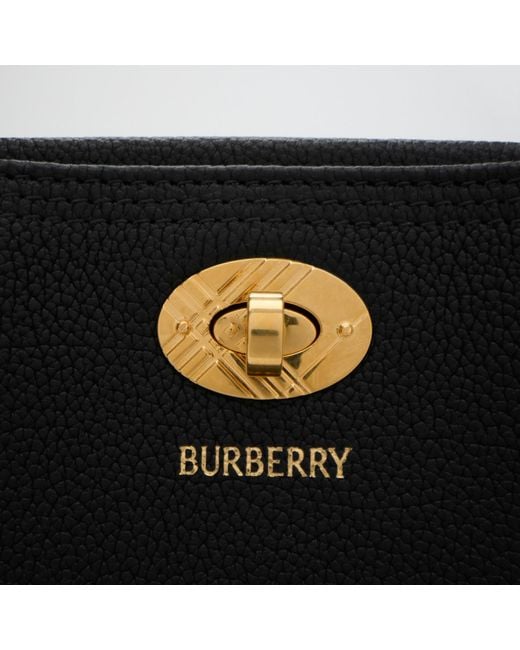 Burberry Black Small Cotswolds Tote Bag