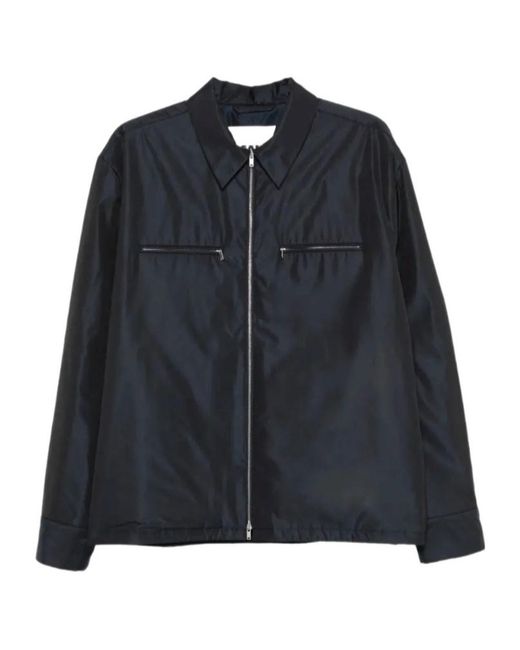 Jil Sander Black Padded Shirt Jacket for men