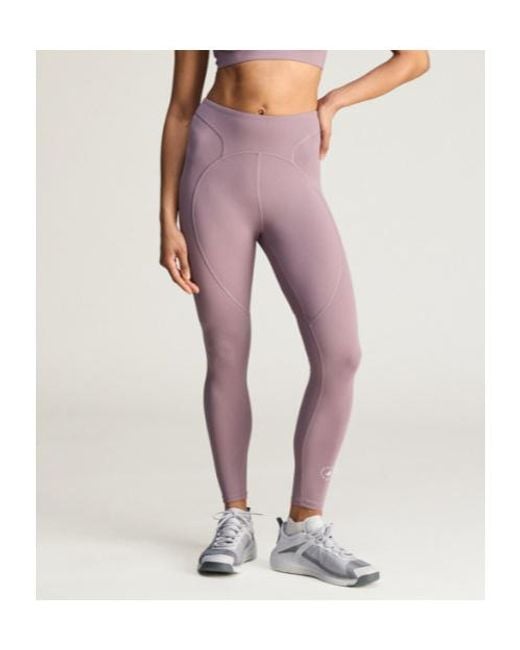 Adidas By Stella McCartney Purple Training 7/8 Leggings