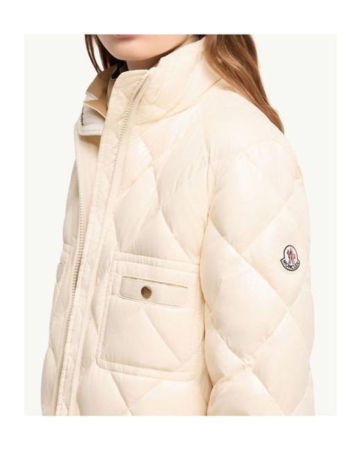 Moncler Natural Lavaret Short Down Jacket