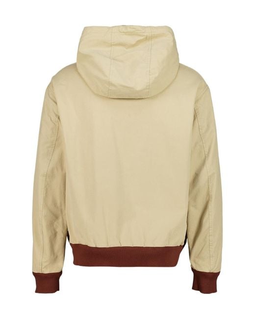 MM6 by Maison Margiela Natural Reversible Zip Drawstring Sweatshirt for men