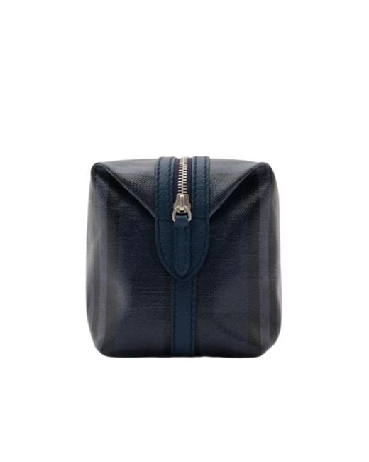 Burberry Blue Highlands Wash Bag for men