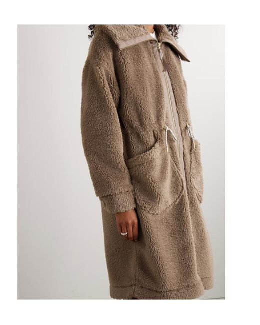 Varley Brown Long-Sleeved Coat