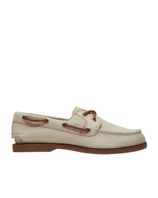 Timberland Multicolor Textured Boat Shoes