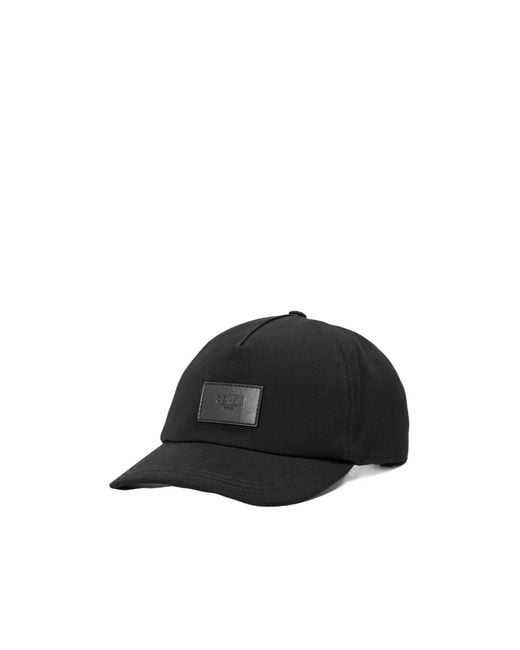 Fendi Black Classic Logo Baseball Bat for men