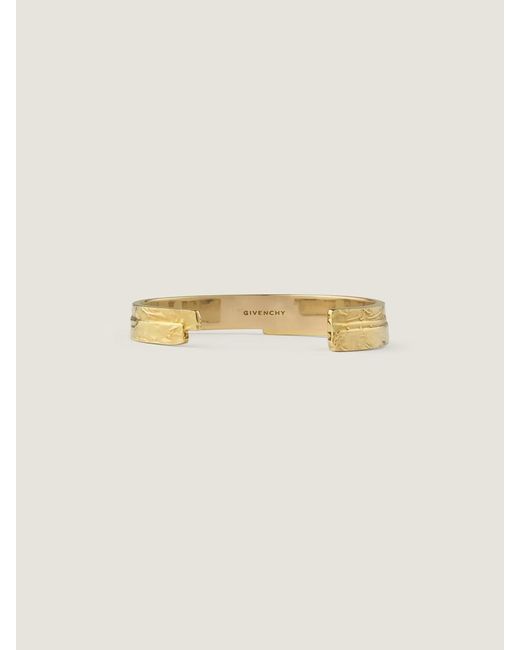 Givenchy Metallic Tape Cuff Bracelet