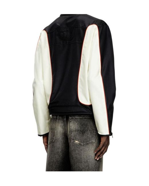 DIESEL Black J-Blink-A Bomber Jacket for men