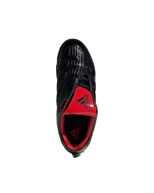 Adidas Originals Black Predator Sala Lace-Up Sneakers for men
