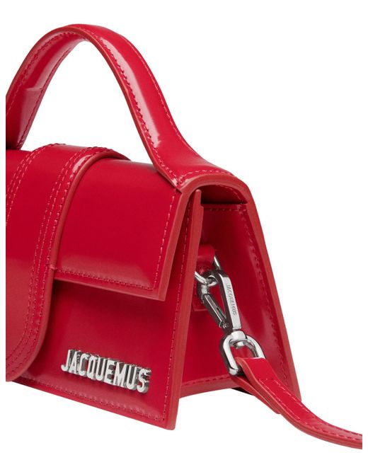 Jacquemus Red Le Chiquito Top Handle Shoulder Bag