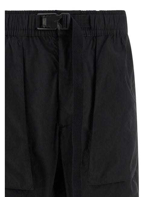 Thom Krom Black 32 Belted Cargo Pants for men