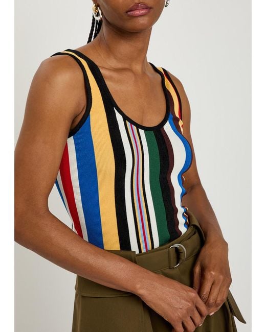 Loewe Multicolor Striped Vest