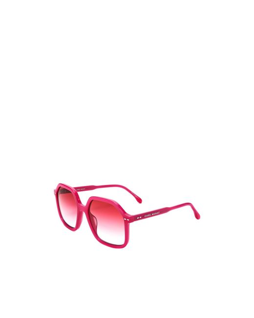 Isabel Marant Pink Full Frame Sunglasses