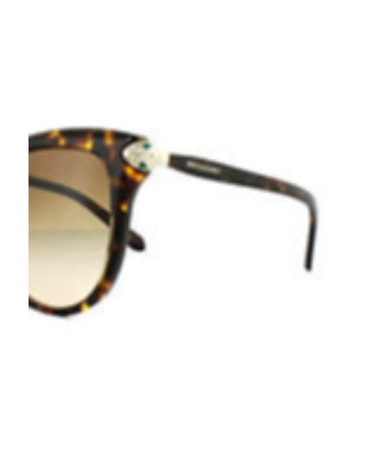 BVLGARI Metallic Square Sunglasses