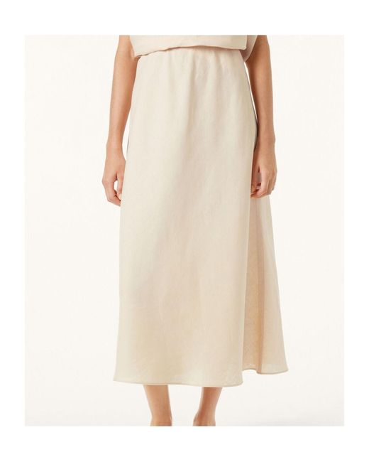 Loro Piana Natural Charis Skirt
