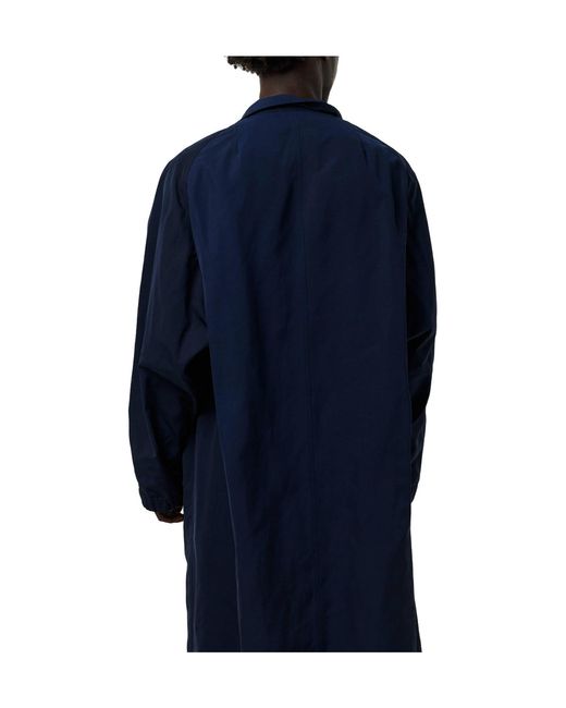 Dries Van Noten Blue Rannon Coat for men