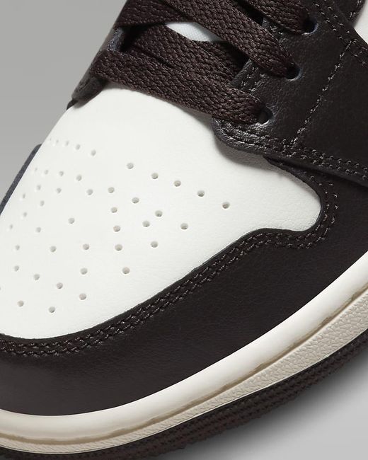Nike White Air Jordan 1 Low Sneakers