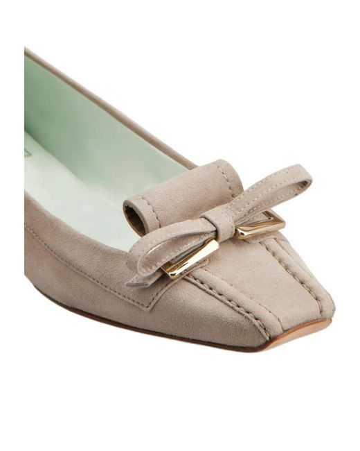 Roger Vivier Brown Virgule Ballerinas