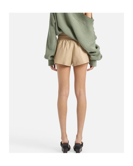 Balmain Natural Cargo Pocket Shorts